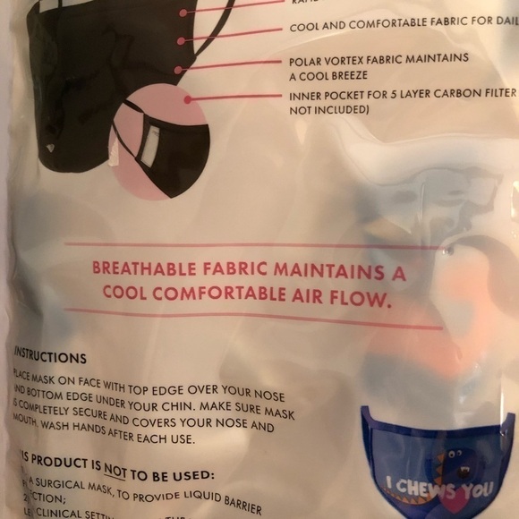 5/$13 Love Bug kids face masks New! 3 pack cool flow - Picture 12 of 16
